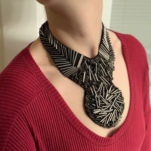 French Connection beaded necklace